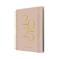 Collins Smart Women Society Diary 176 x 250mm Week To View Peach