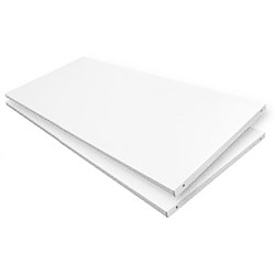 Rapidline Go Steel Cupboard Extra Shelf 900W x 390D x 25mmH White