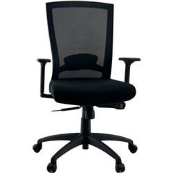 K2 Box Seating PHD Mesh Office Chair Black