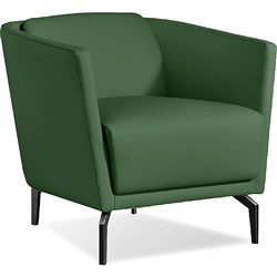 K2 Marbella Lawson Tub Chair Green PU Leather