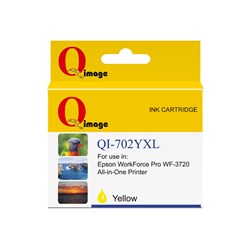 Q-Image Compatible Epson 702XL Dye Ink Cartridge High Yield Yellow