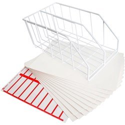 Avery Desktop Filing Rack Lateral Complete with File Kit