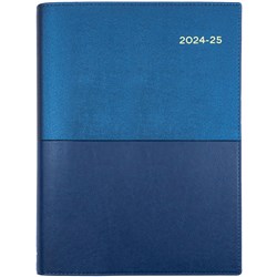 Collins Vanessa Financial Year Diary A5 Day To Page Blue