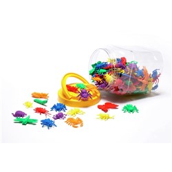 Learning Can Be Fun Garden Bug Counters Jar of 72