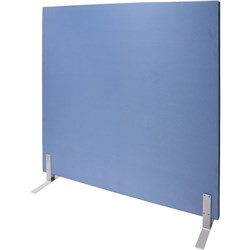 Rapidline Free Standing Screen 1500W x 50D x 1800mmH Blue Fabric