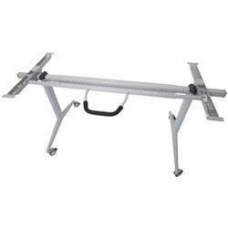 Rapidline Expandable Flip Top Table Frame Only Suits Tops 1500W-1800mmW Precious Silver