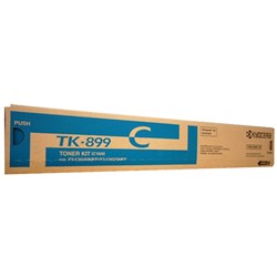 Kyocera TK-899C Toner Cartridge Cyan