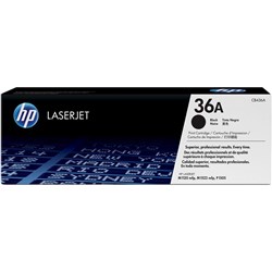 HP 36A LaserJet Toner Cartridge Black CB436A