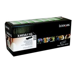 Lexmark X463A11G Return Programme 3.5K Toner Cartridge Black