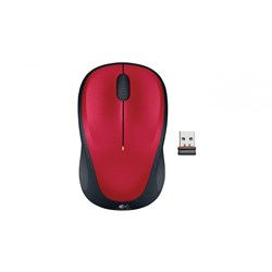 Logitech M235 Mouse Wireless Red