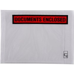 Cumberland Packaging Envelope 115 x 155mm Documents Enclosed Box Of 1000