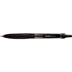 Artline 8410 Ballpoint Pen Retractable Grip Medium 1mm Black