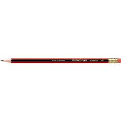 Staedtler 112 Tradition Pencil Rubber Tipped Graphite HB