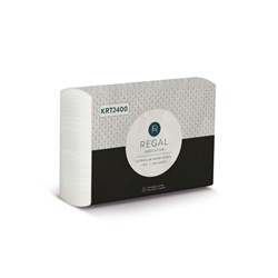 Regal Executive TAD Ultraslim Hand Towel 1 Ply 150 Sheets 240 X 240 Carton Of 16