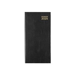 Debden Kyoto Slimline Diary B6/7 Week To View Black