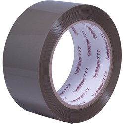 Sellotape 777 Packaging Tape 48mm x 75m Natural Rubber Adhesive Brown